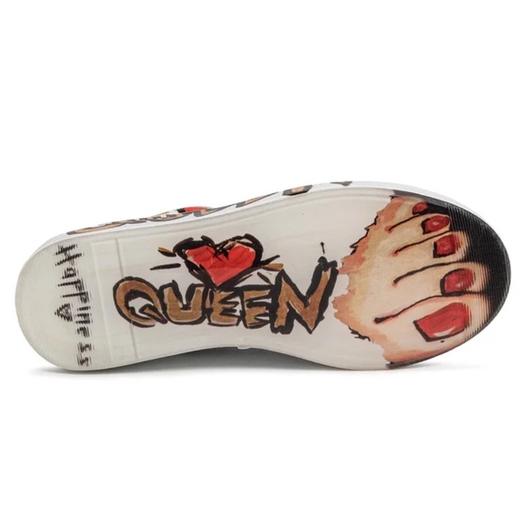 Maceoo SHOE CASUAL PAINTKING WHITE - size 40 - Picture 3 of 14